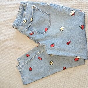 Hello Kitty Light Blue Logo Denim